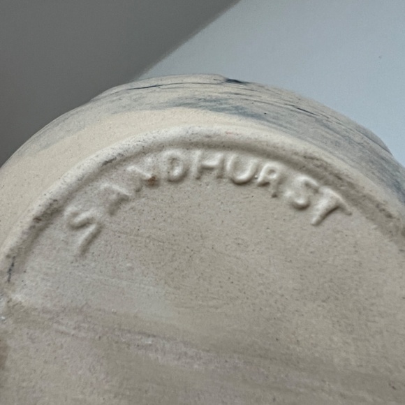 Adorable Holiday Snowman Pitcher - Sandhurst (MN) Stoneware Pottery Coll… - Picture 5 of 6